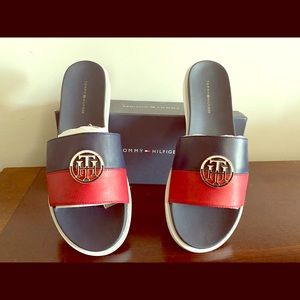 Tommy Hilfiger Logo Souli Slide Sandal